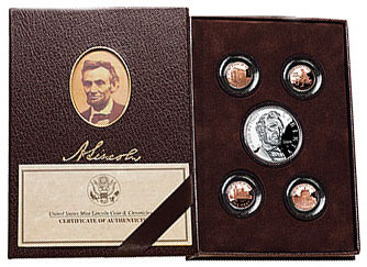 Lincoln Coin and Chronicles Set