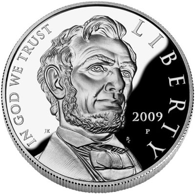 2009 Lincoln Commemorative Silver Dollar