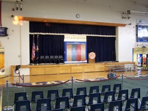 LaRue County High School Stage