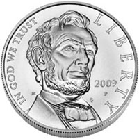 2009 Lincoln Commemorative Silver Dollar